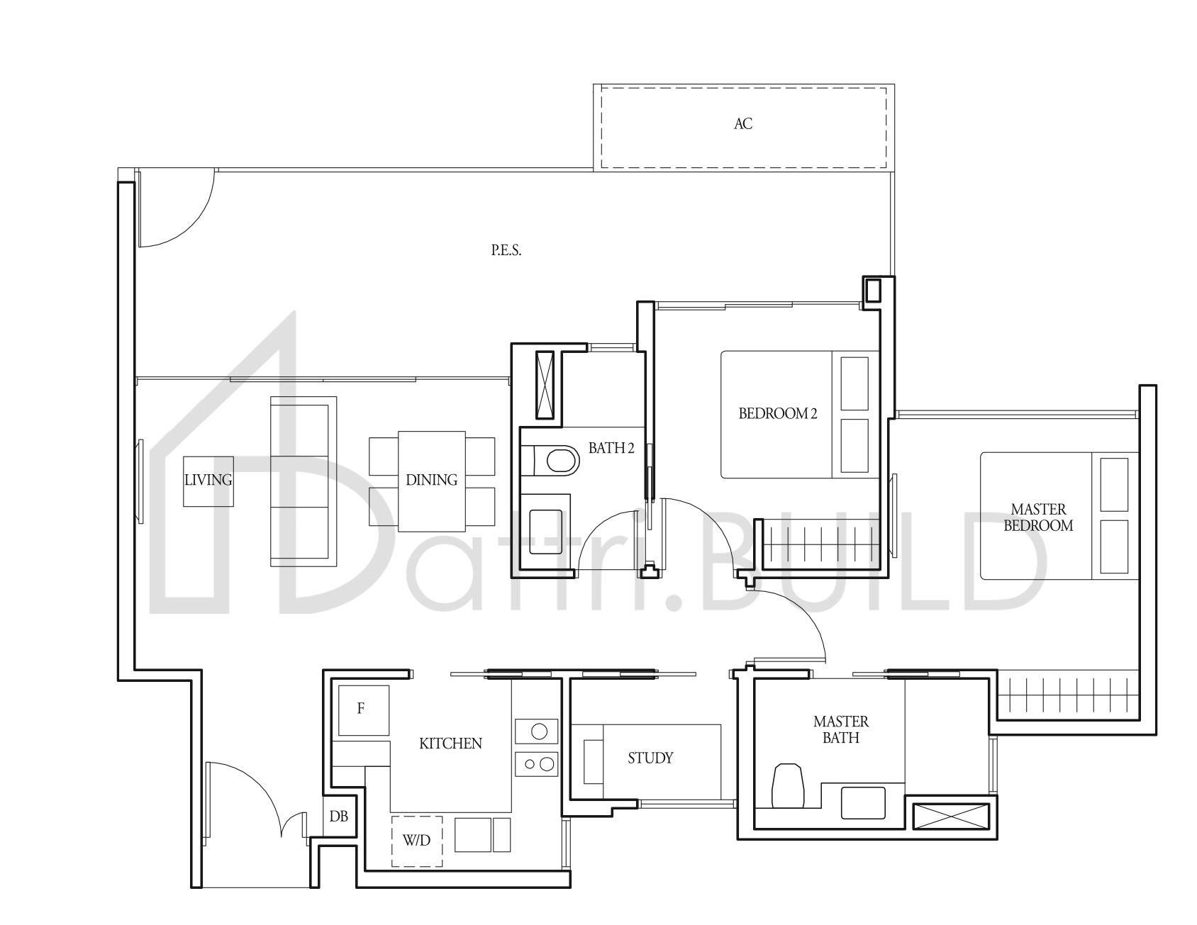 BARTLEY RIDGE (2+1)d1 floorplan (watermarked)