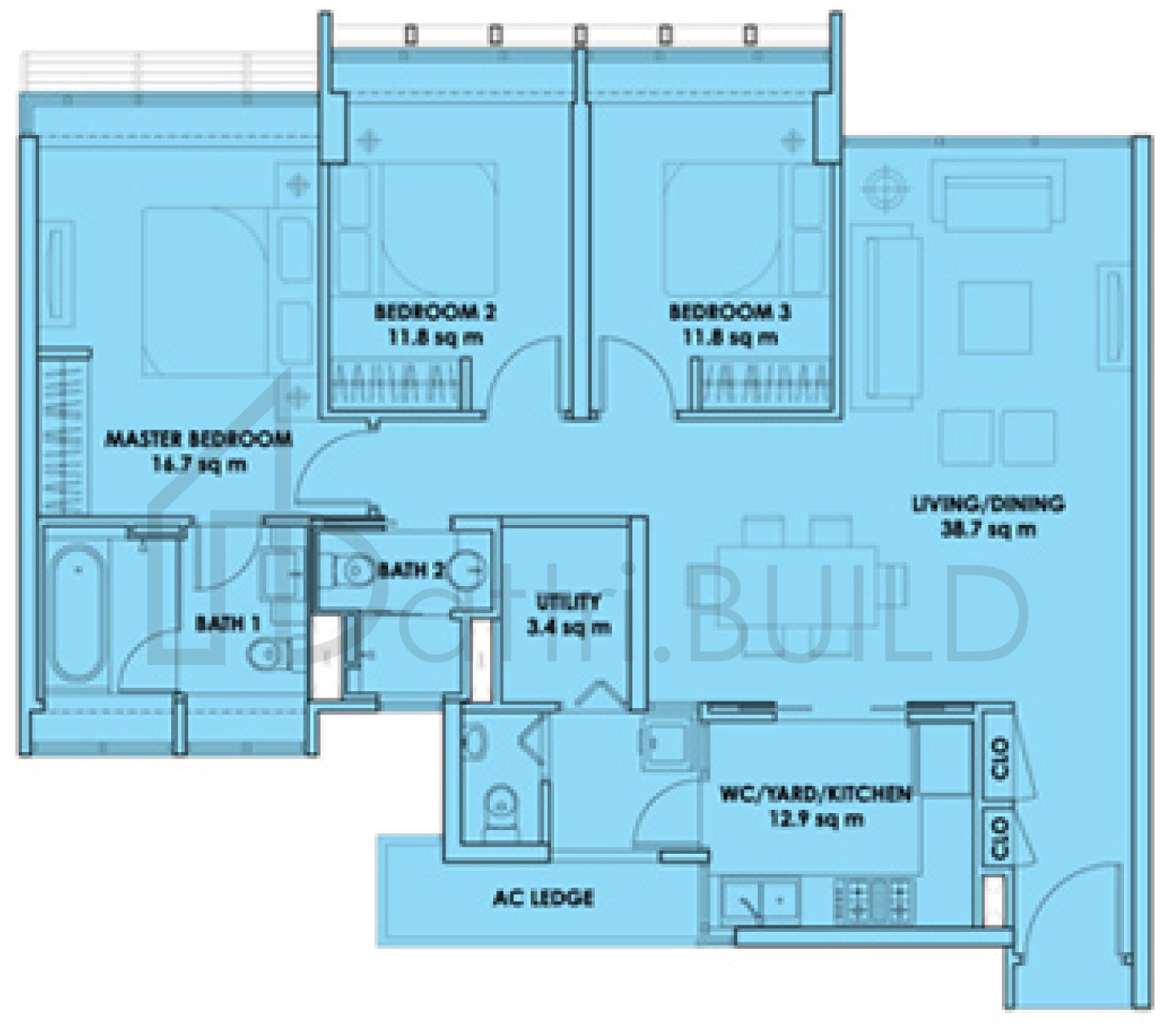 CITY SQUARE RESIDENCES C1d floorplan (watermarked)