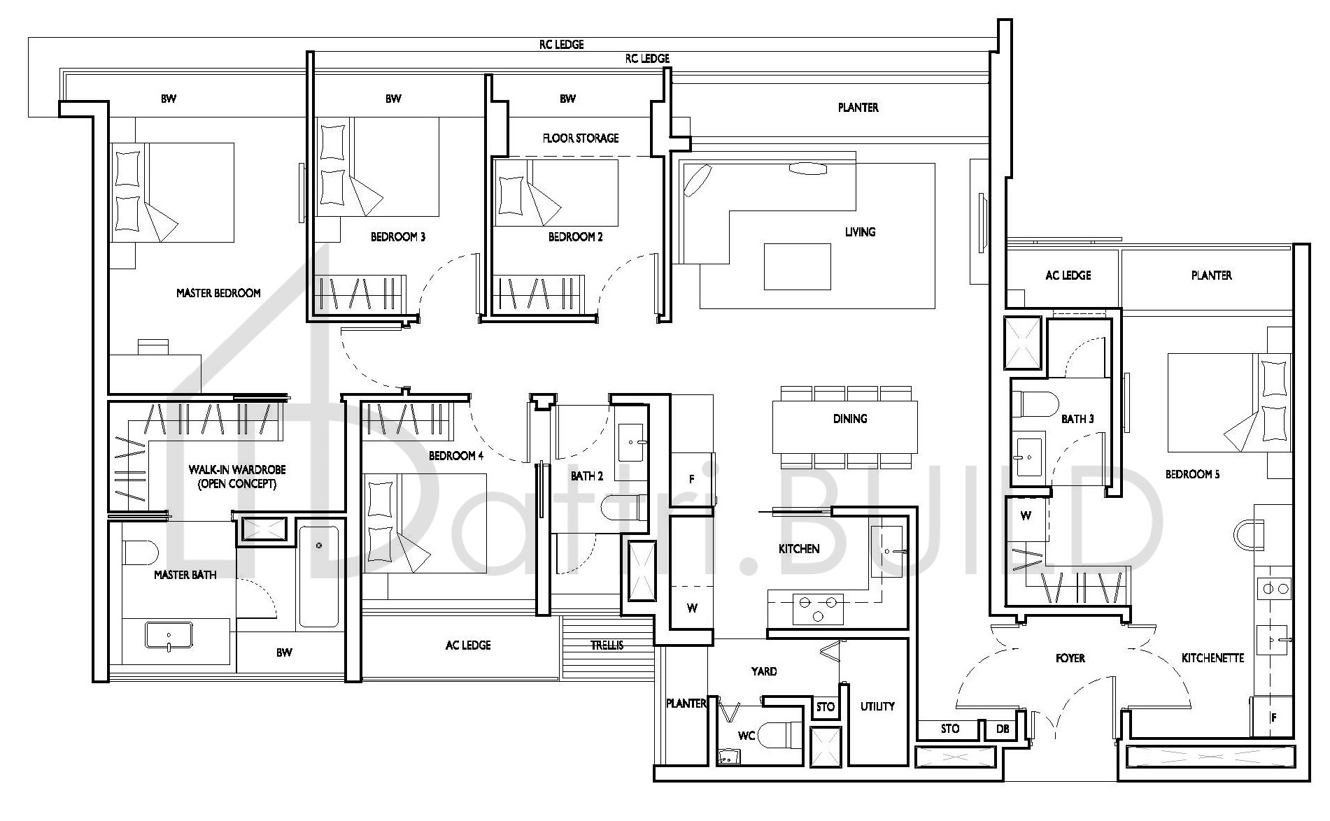 D'NEST E1 floorplan (watermarked)