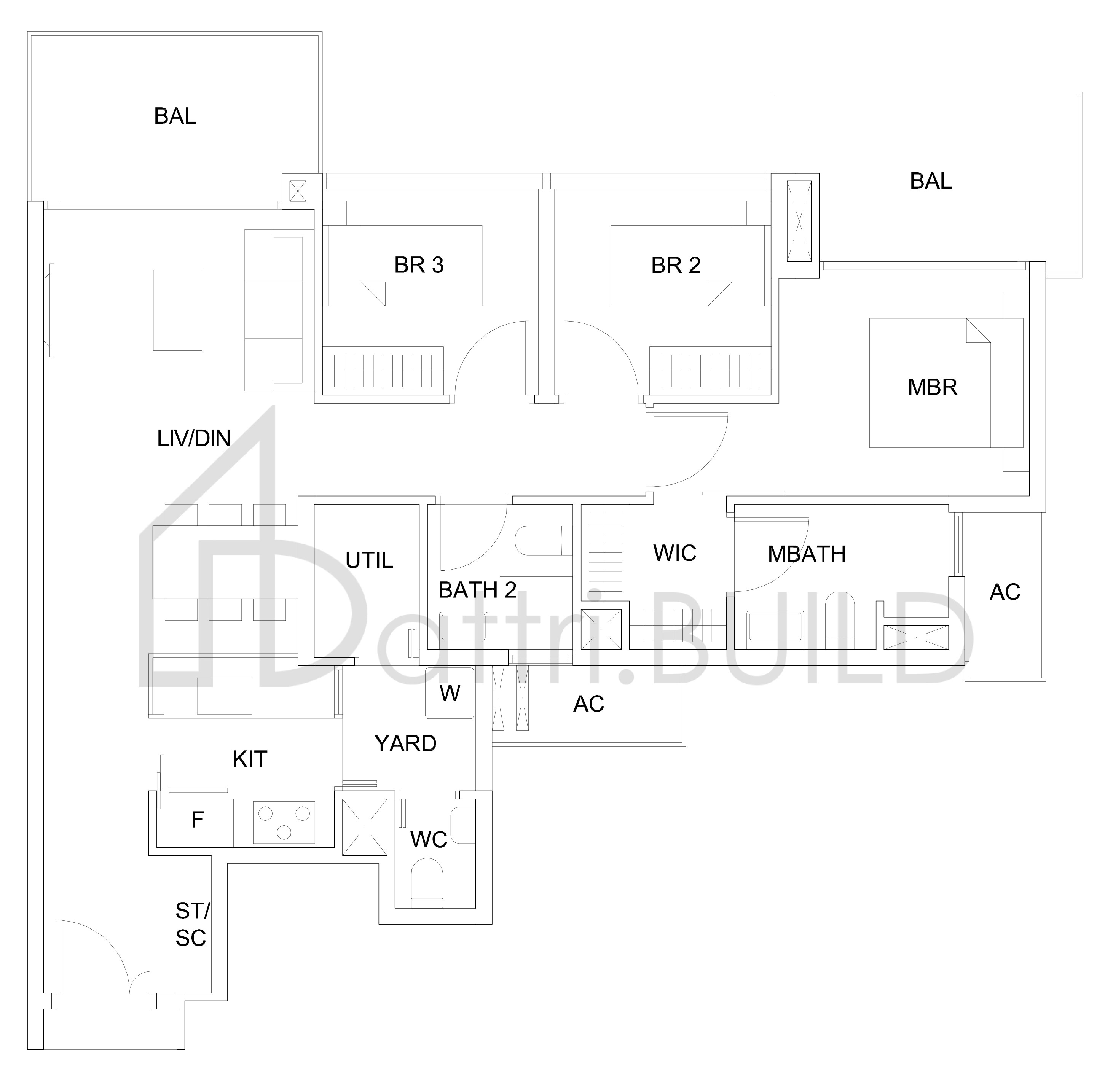 SKY VUE Cb2(M)(3-br) floorplan (watermarked)