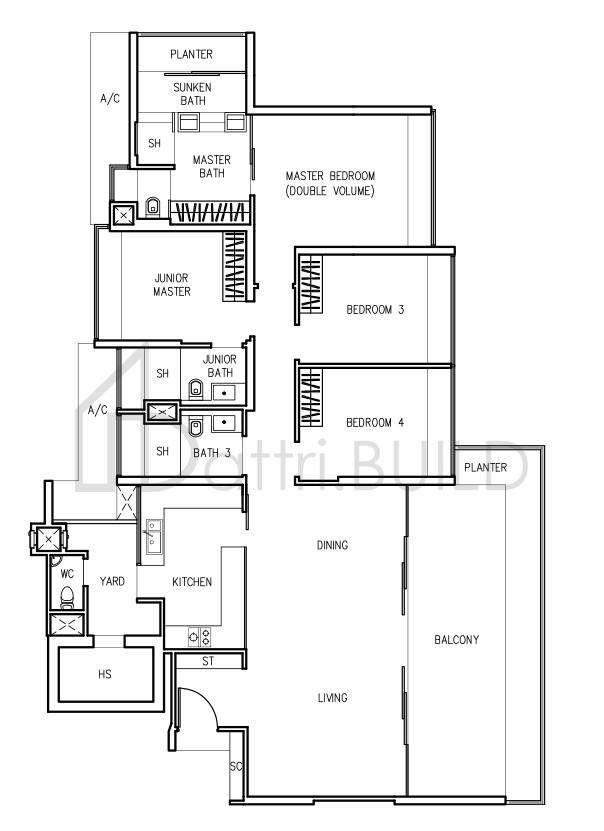THE TRIZON D4a floorplan (watermarked)