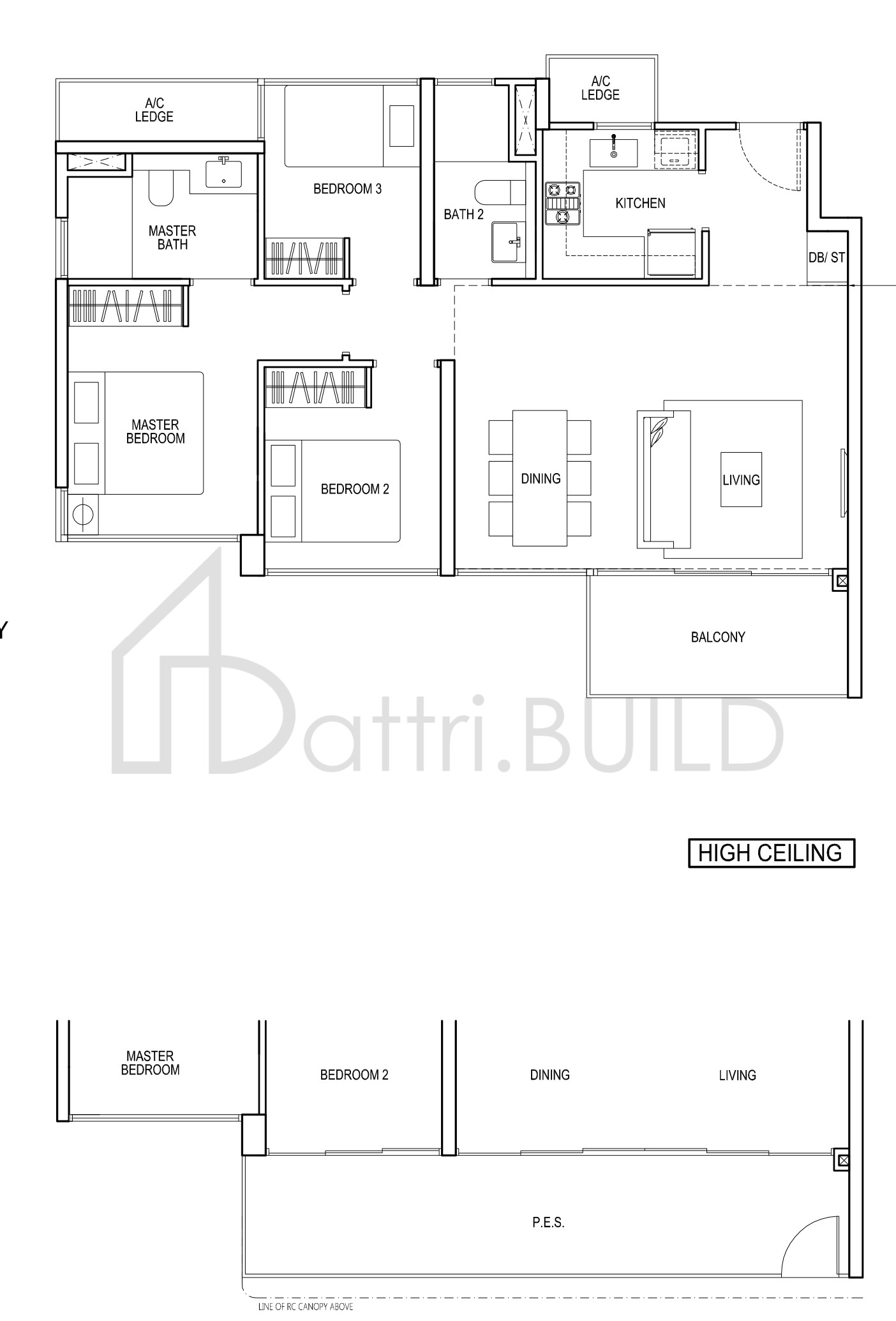 RIVERTREES RESIDENCES C1p floorplan (watermarked)