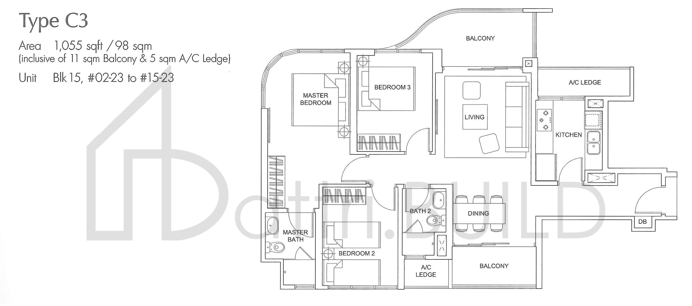 ARC AT TAMPINES C3 floorplan (watermarked)