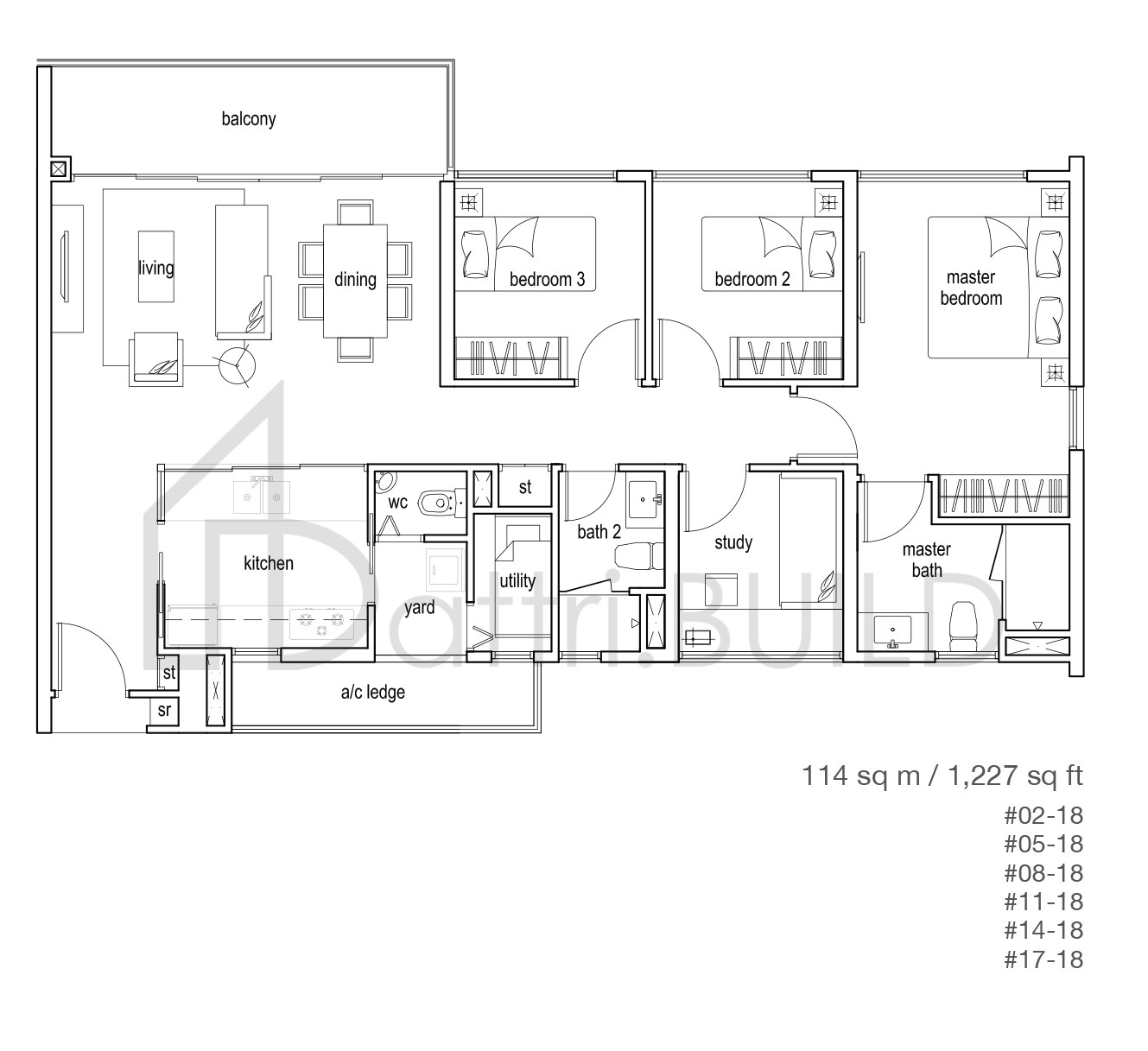 TREE HOUSE BS2 floorplan (watermarked)