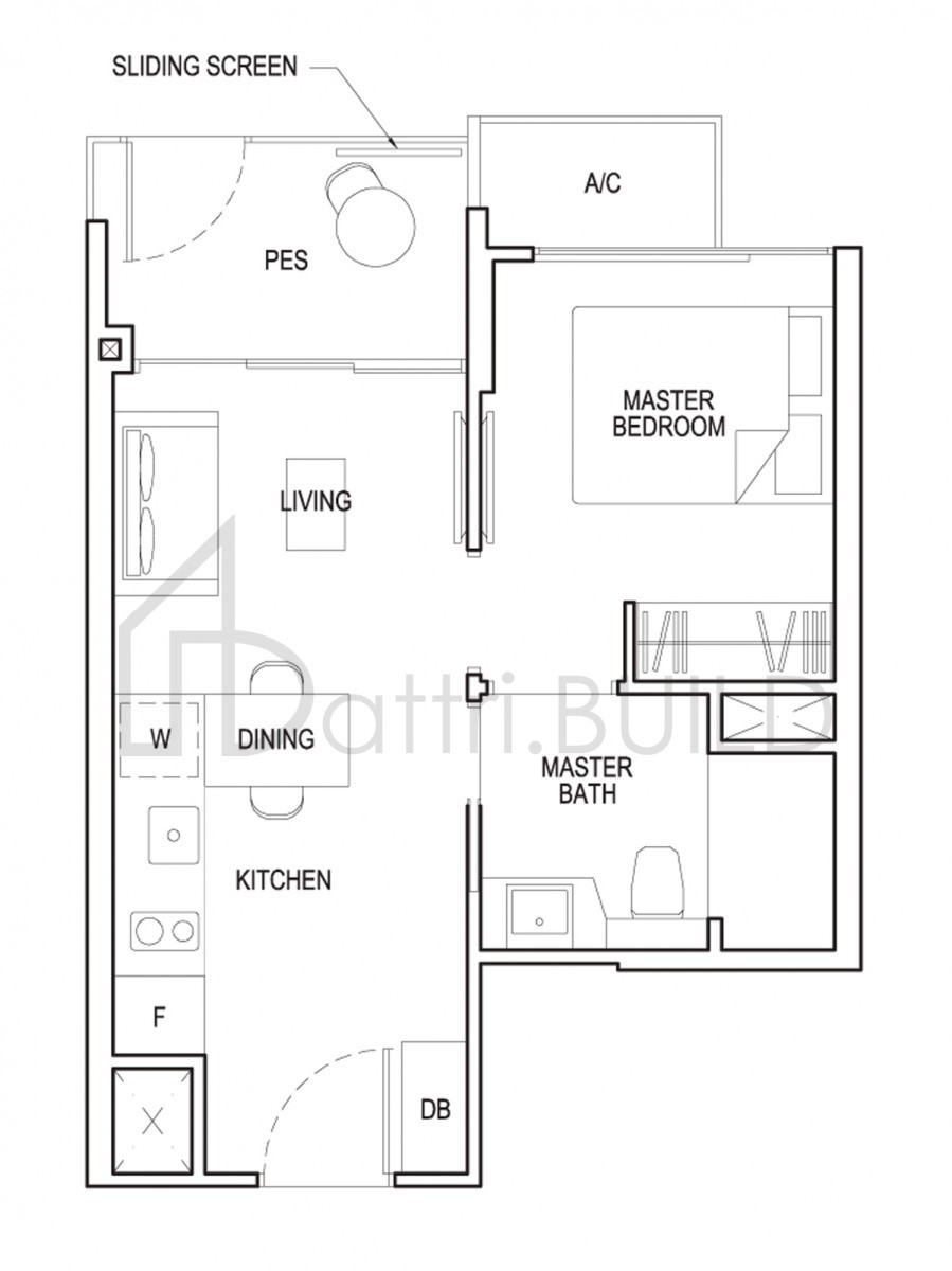 GRANDEUR PARK RESIDENCES 1b2-g floorplan (watermarked)