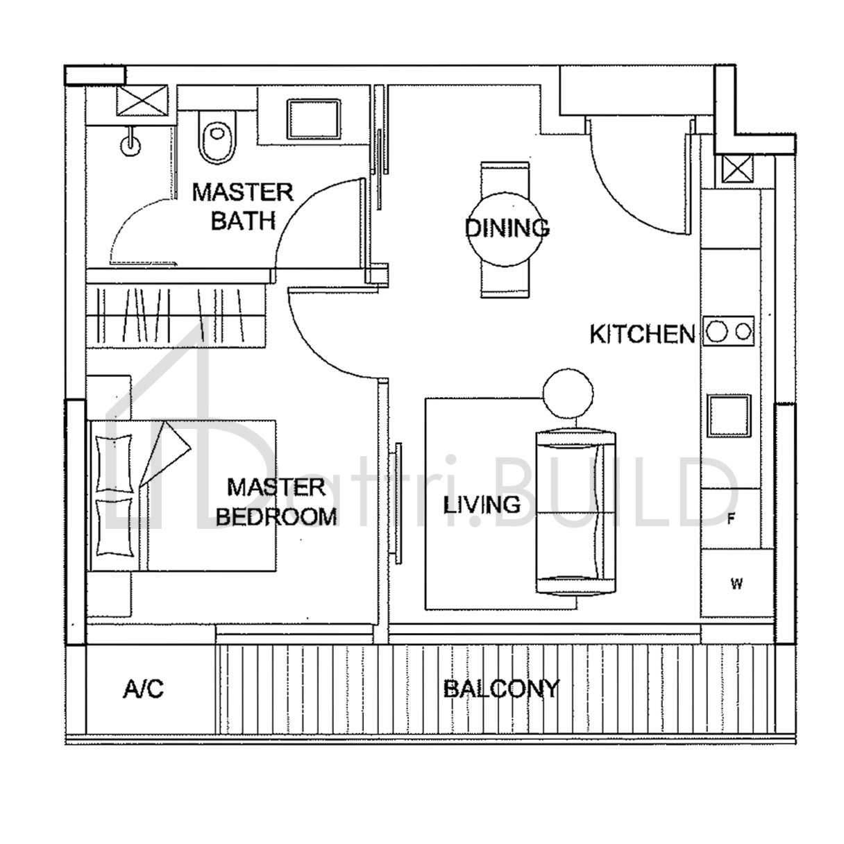 THE BOUTIQ A3 floorplan (watermarked)