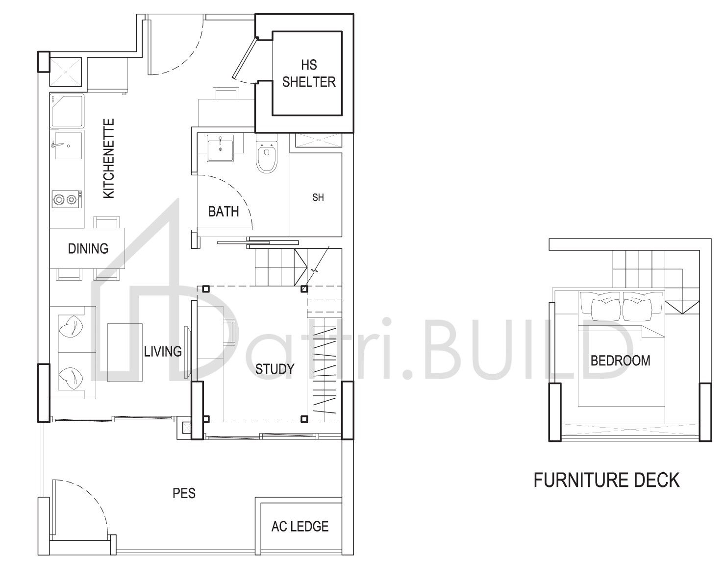 URBAN VISTA 16D2 floorplan (watermarked)
