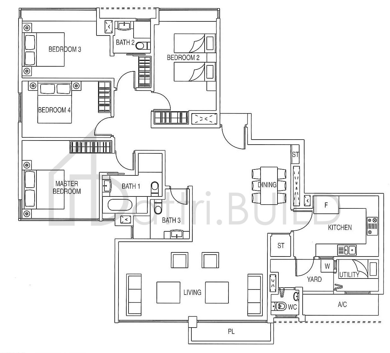 CITYLIGHTS F1a floorplan (watermarked)