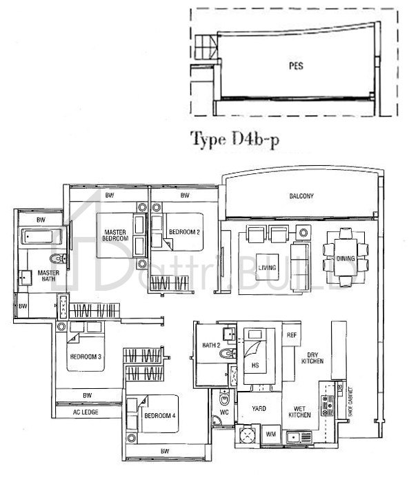 WATERFRONT WAVES D4b-p floorplan (watermarked)