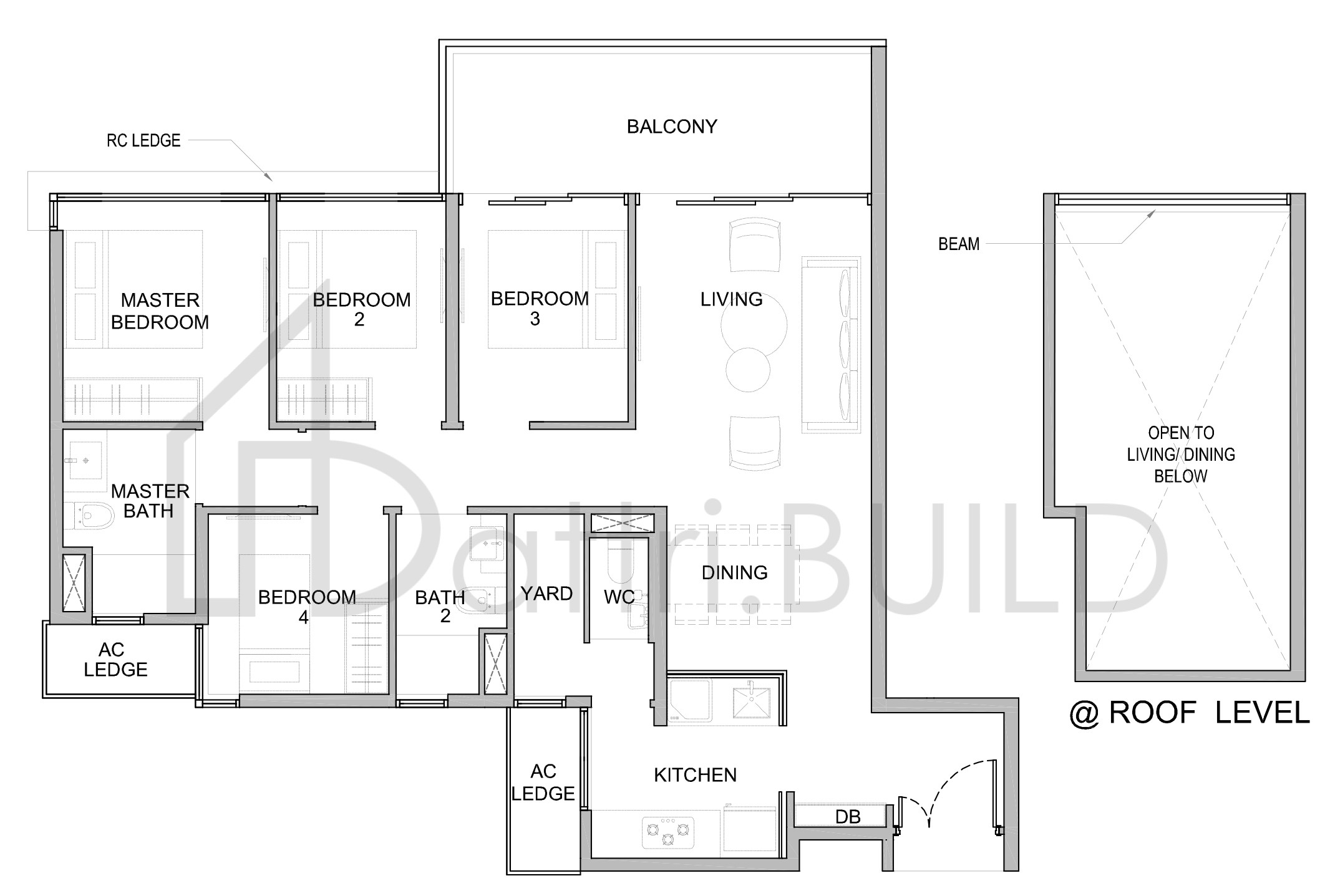 KINGSFORD WATERBAY D2a-PH floorplan (watermarked)