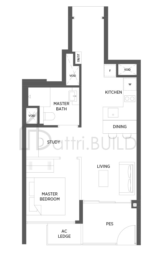 PARC ESTA AD4-P floorplan (watermarked)