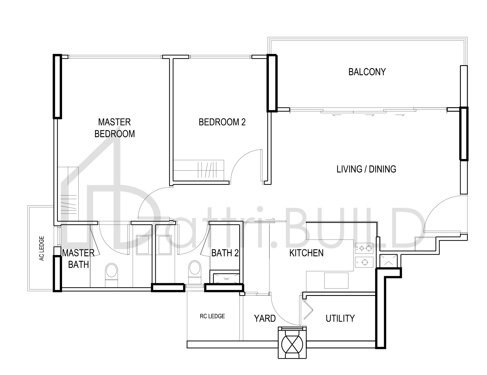 ECO B1(b) floorplan (watermarked)