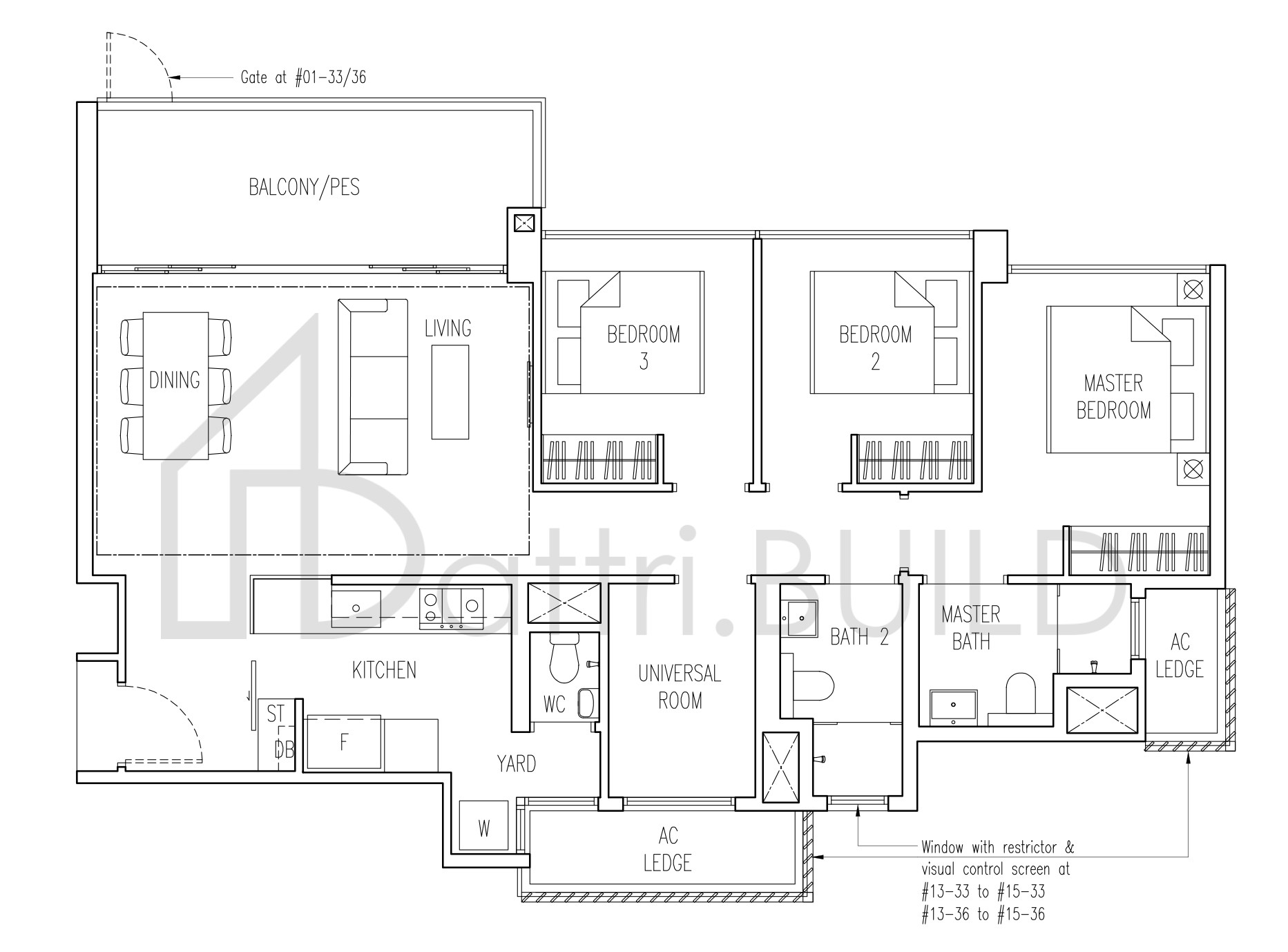 PARC LIFE C2 floorplan (watermarked)
