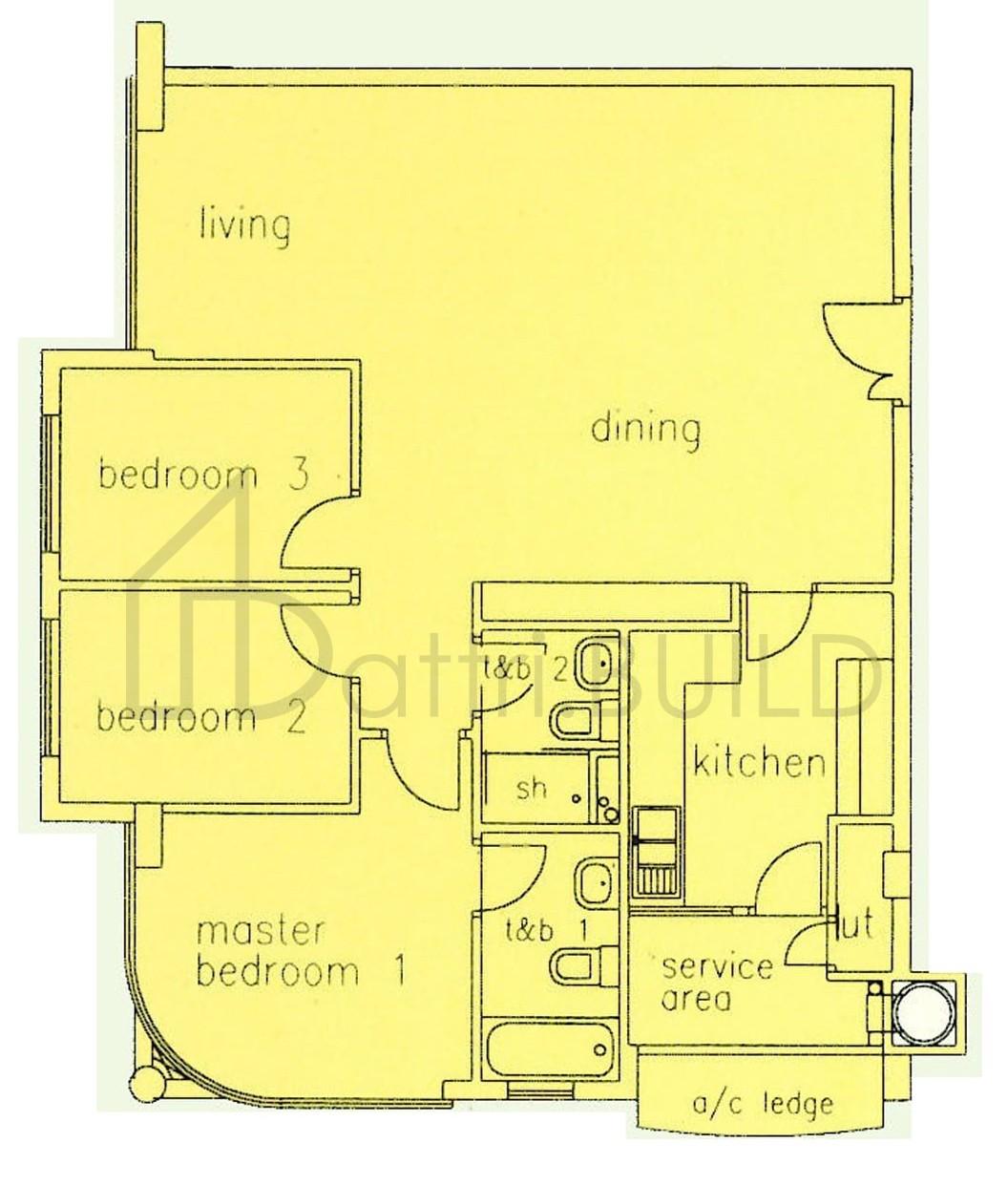 THE WOODGROVE A3 floorplan (watermarked)