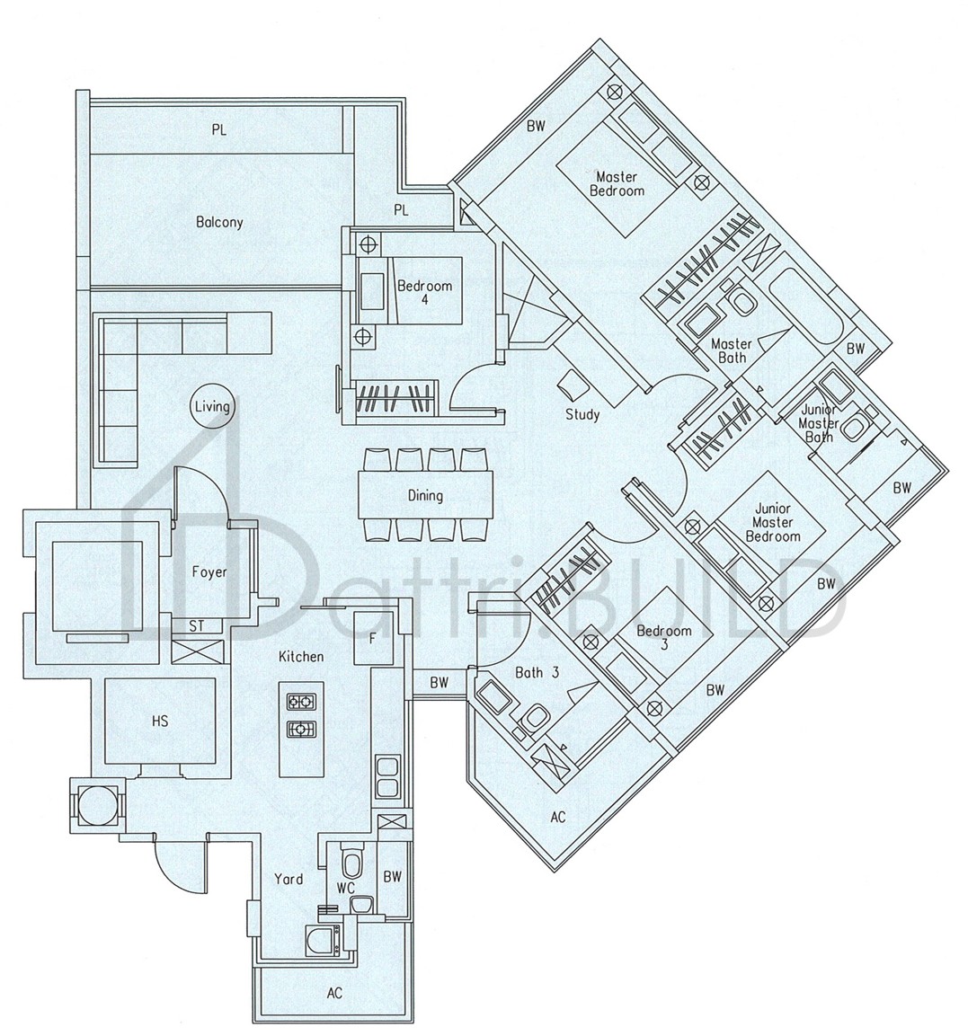 THE BEVERLY C3 floorplan (watermarked)