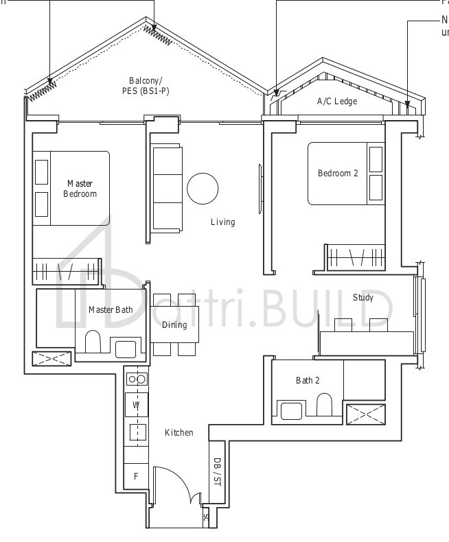 THE REEF AT KING'S DOCK BS1-P floorplan (watermarked)