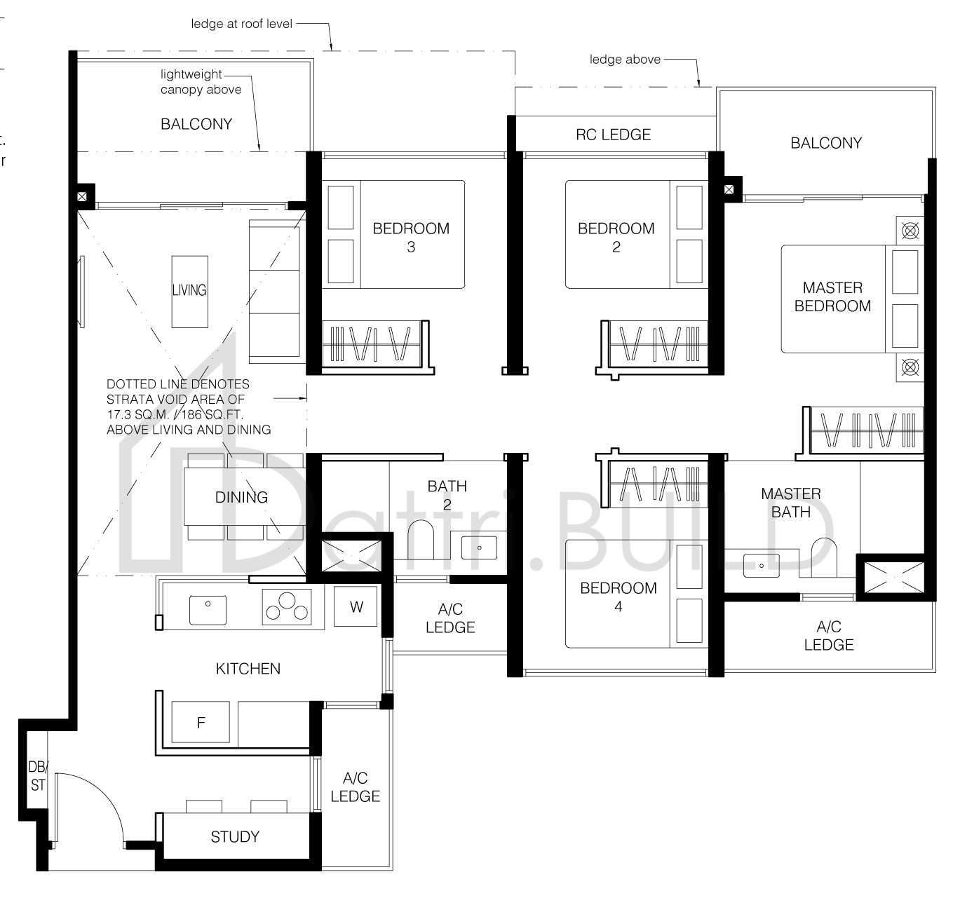 LE QUEST D1L floorplan (watermarked)