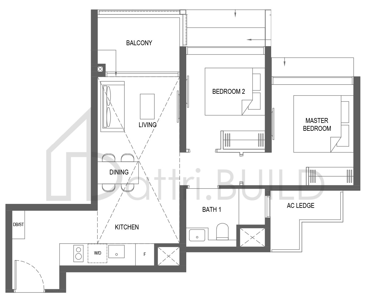 THE M B4 floorplan (watermarked)