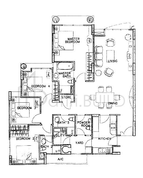 HAZEL PARK CONDOMINIUM D5 floorplan (watermarked)