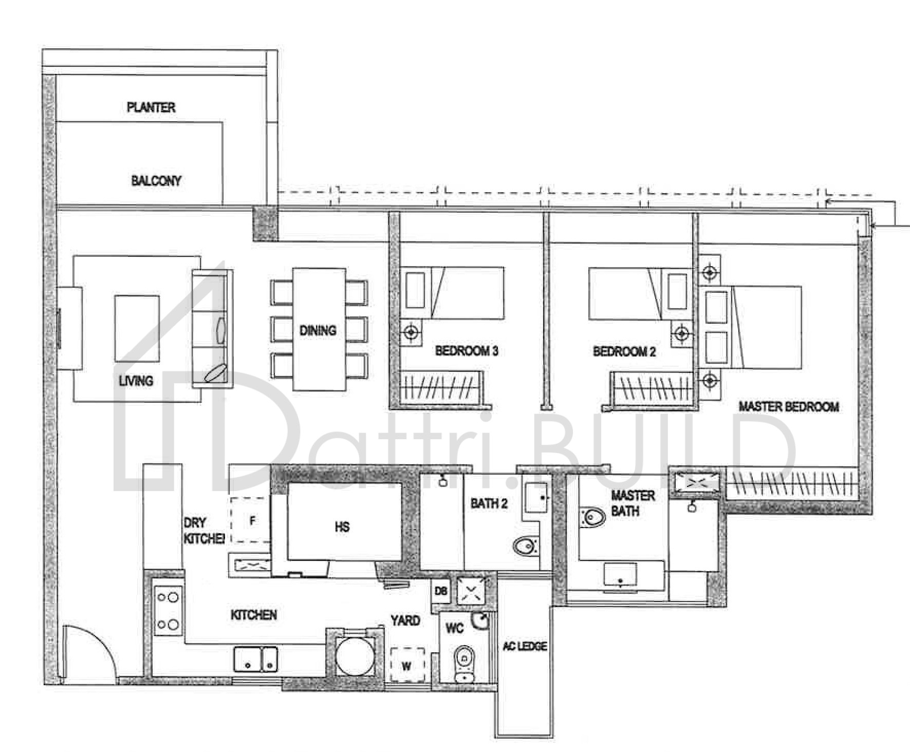 THE MINTON E1c floorplan (watermarked)