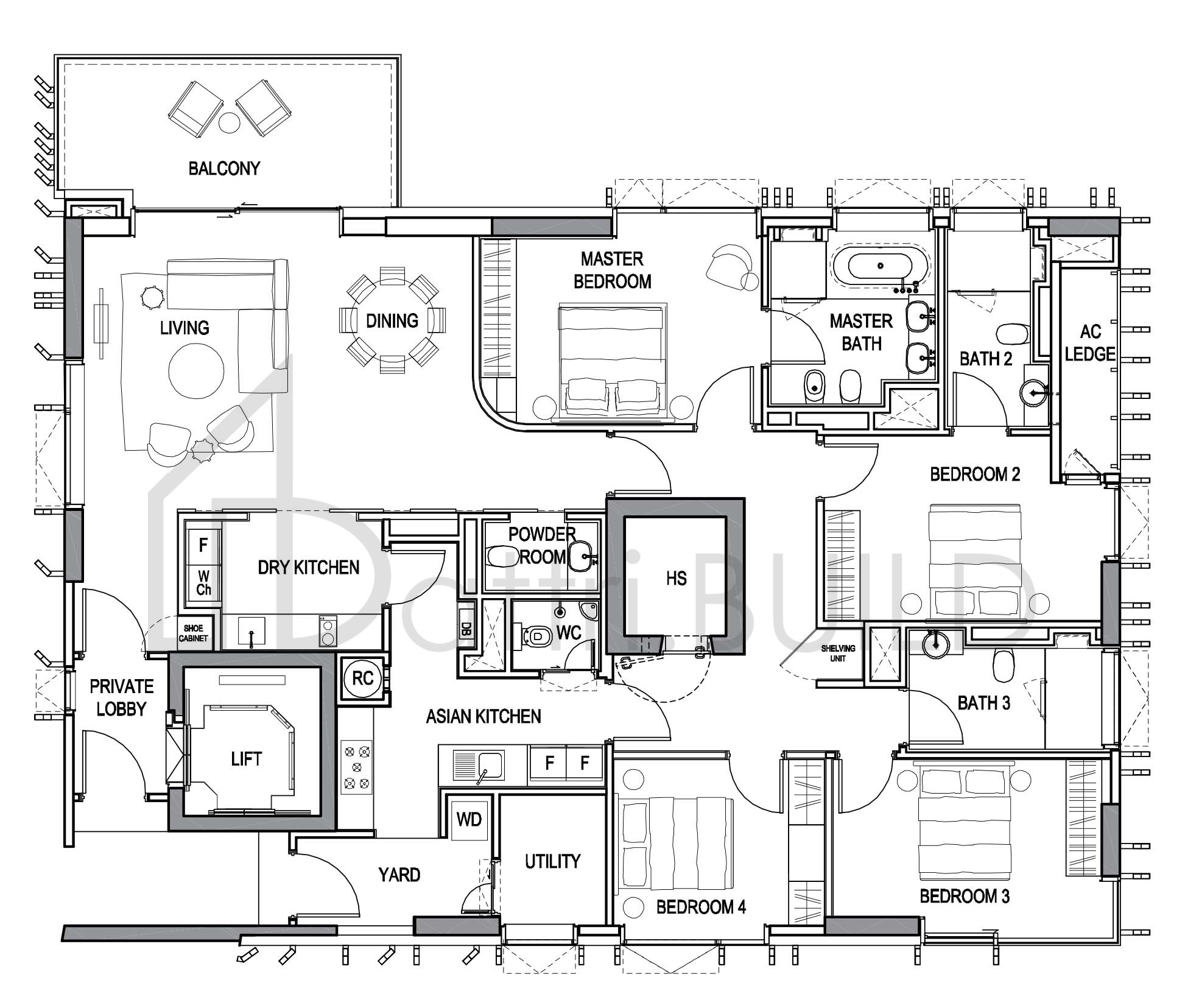 3 ORCHARD BY-THE-PARK C2-b2 floorplan (watermarked)