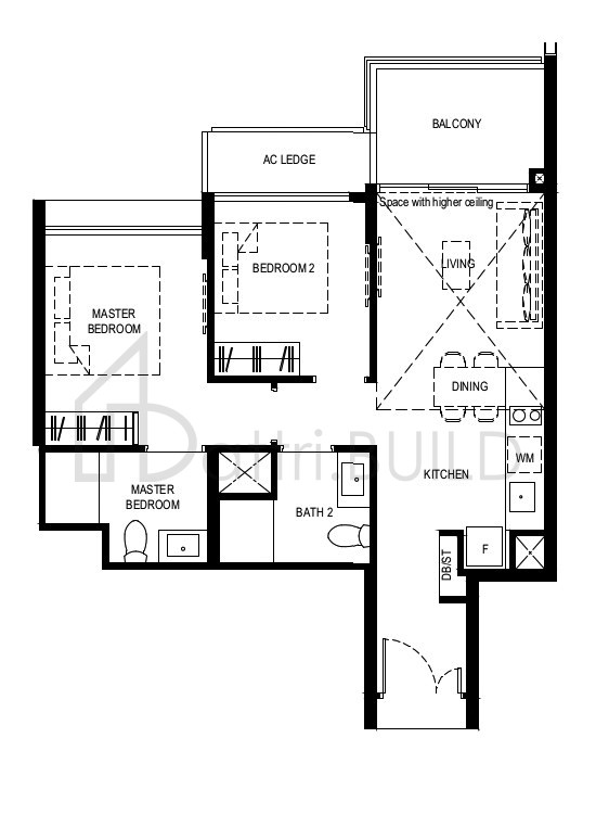 NORMANTON PARK 2BR-Pe-PH floorplan (watermarked)