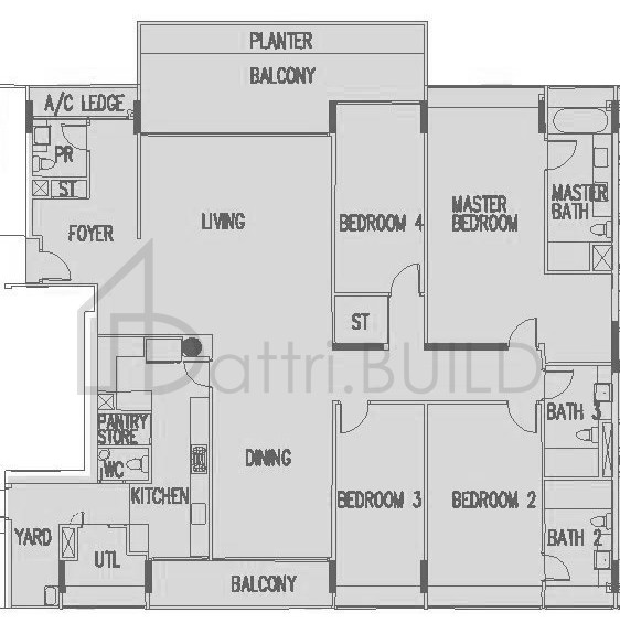THE INTERLACE F3(311) floorplan (watermarked)