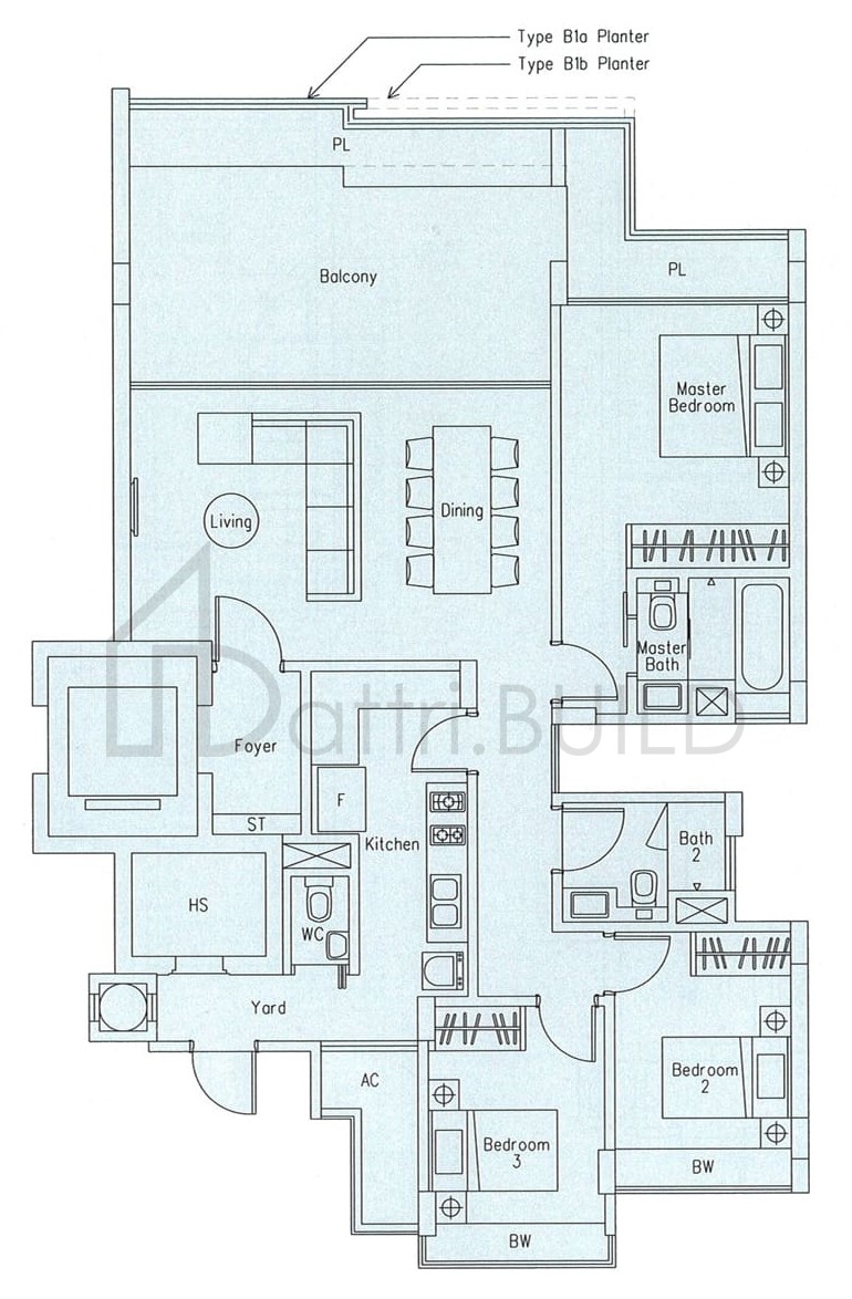 THE BEVERLY B1a floorplan (watermarked)