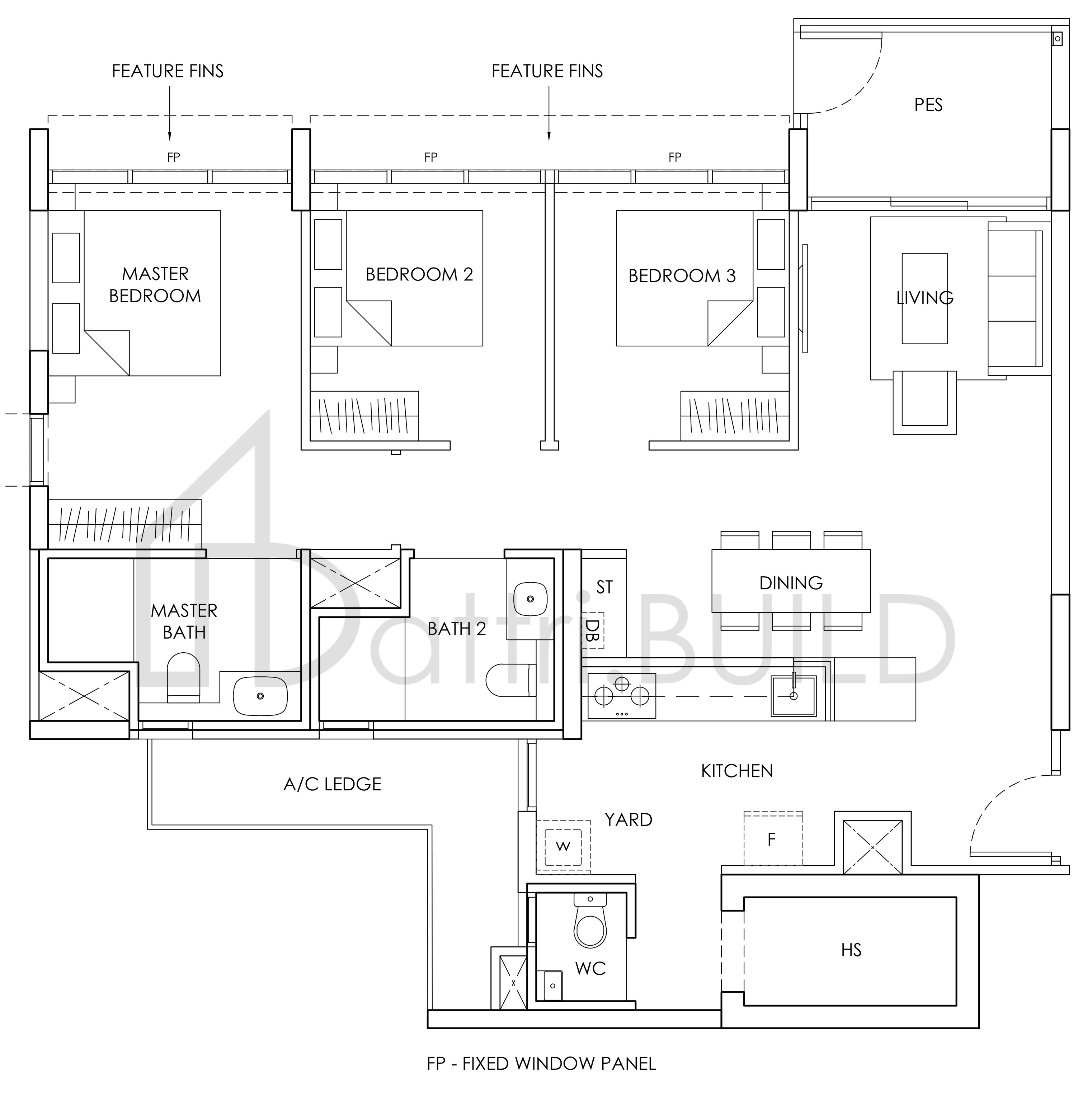 PROVENCE RESIDENCE C4-aP floorplan (watermarked)
