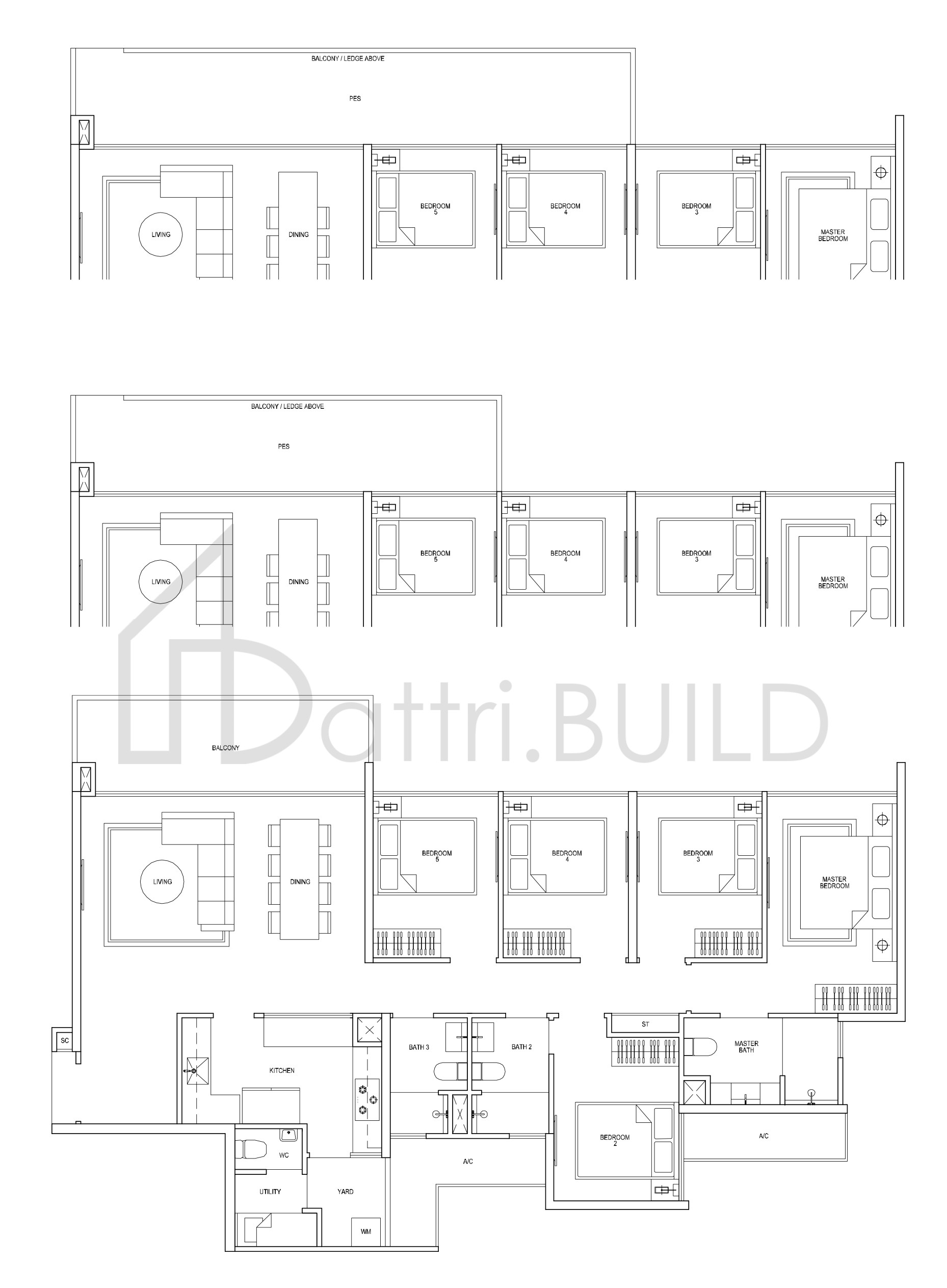SKYPARK RESIDENCES E1a floorplan (watermarked)