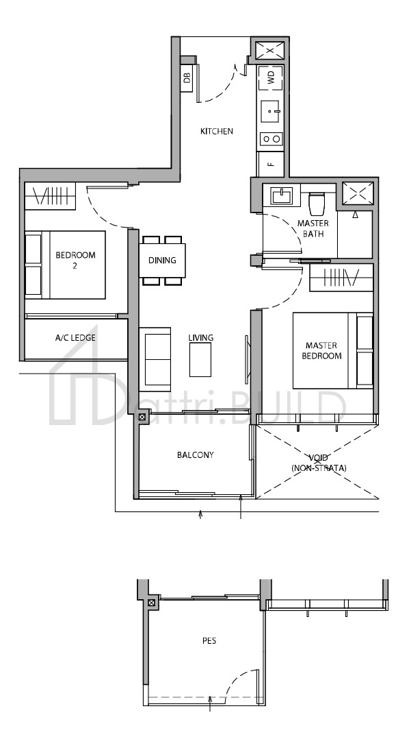 DAIRY FARM RESIDENCES 2A1-G2 floorplan (watermarked)