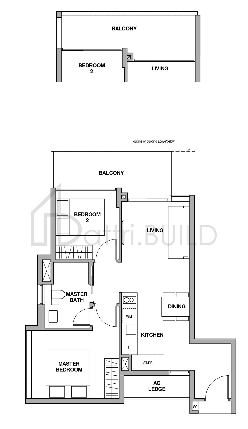 ROYALGREEN B-2(h) floorplan (watermarked)