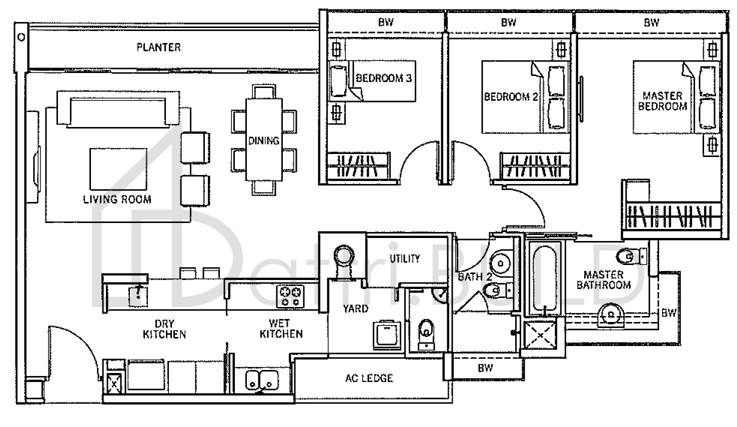 THE CENTRIS C11 floorplan (watermarked)