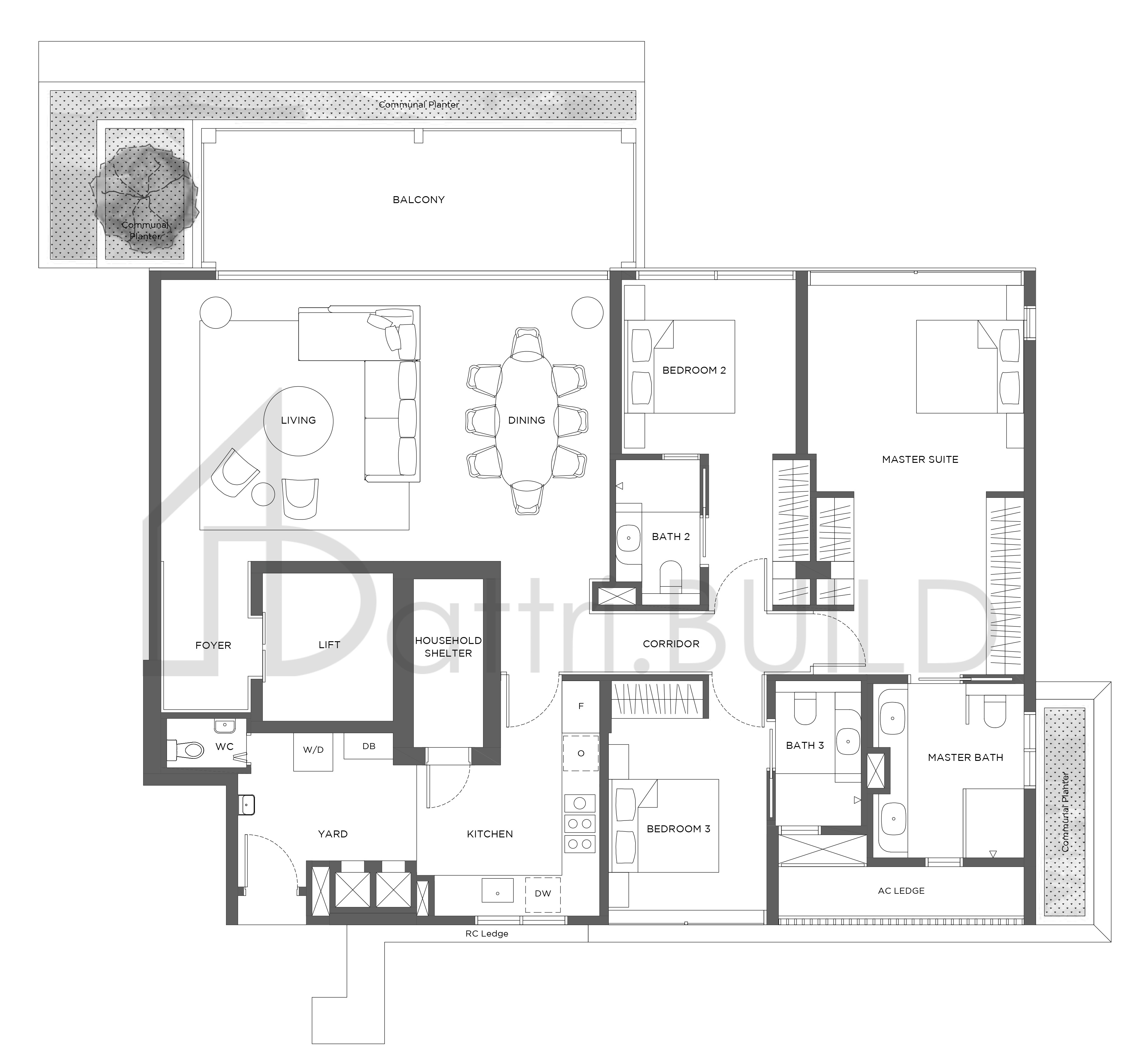 15 HOLLAND HILL 3BR-b1 floorplan (watermarked)