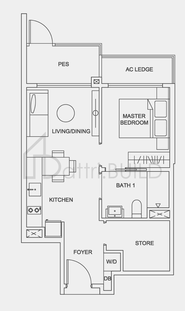 URBAN TREASURES 1Bp floorplan (watermarked)