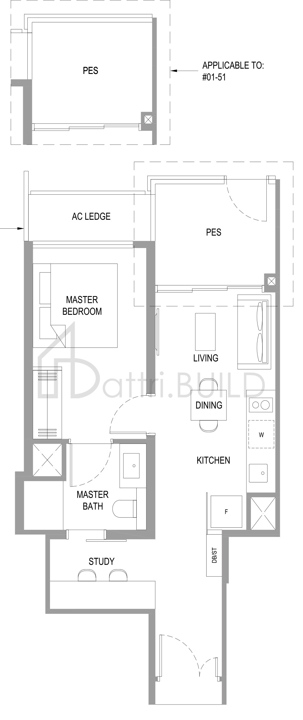 VERDALE A3sP floorplan (watermarked)