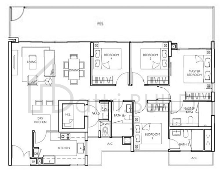 PRIVE E1p1 floorplan (watermarked)