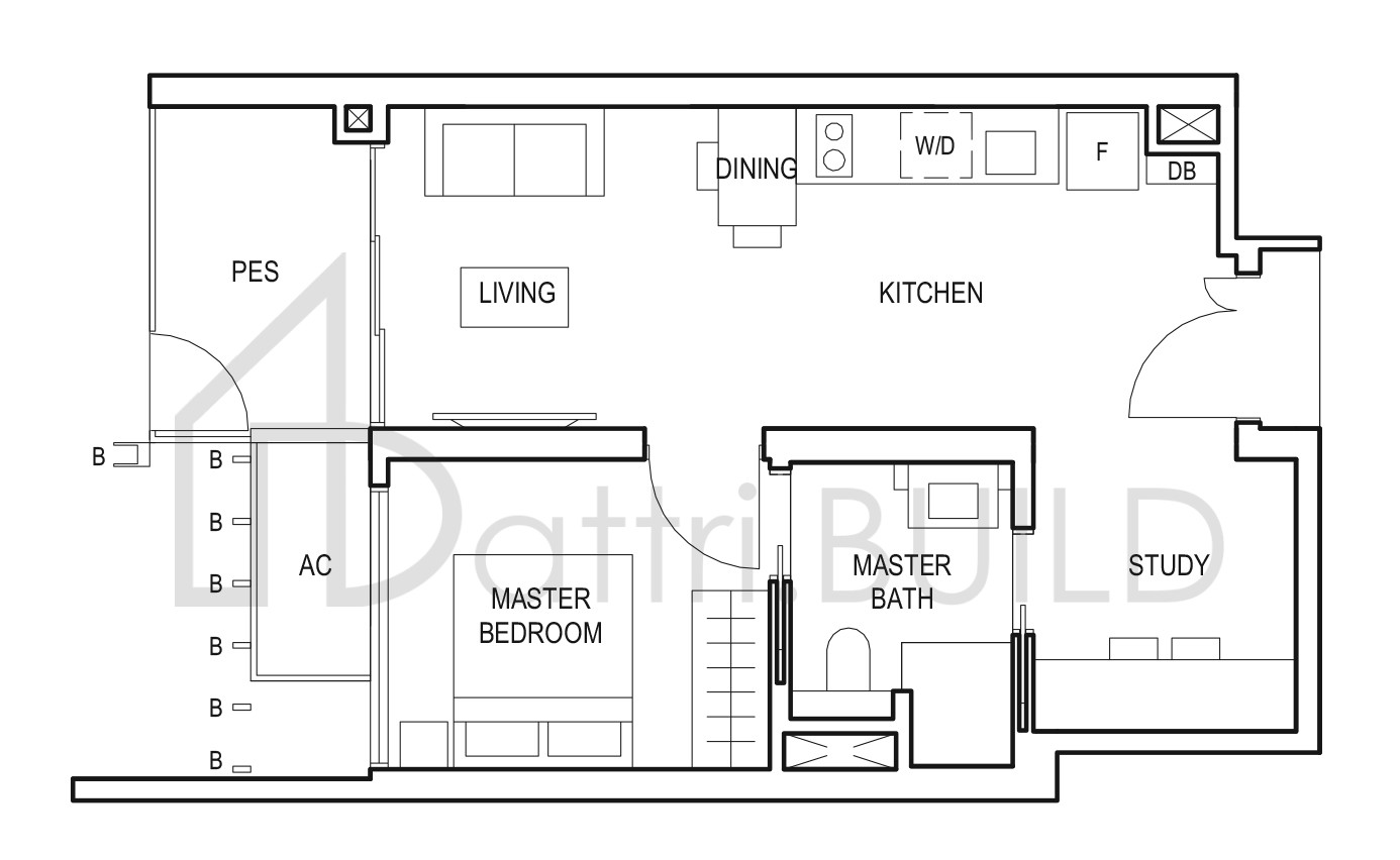MIDWOOD (1+1)a1 floorplan (watermarked)