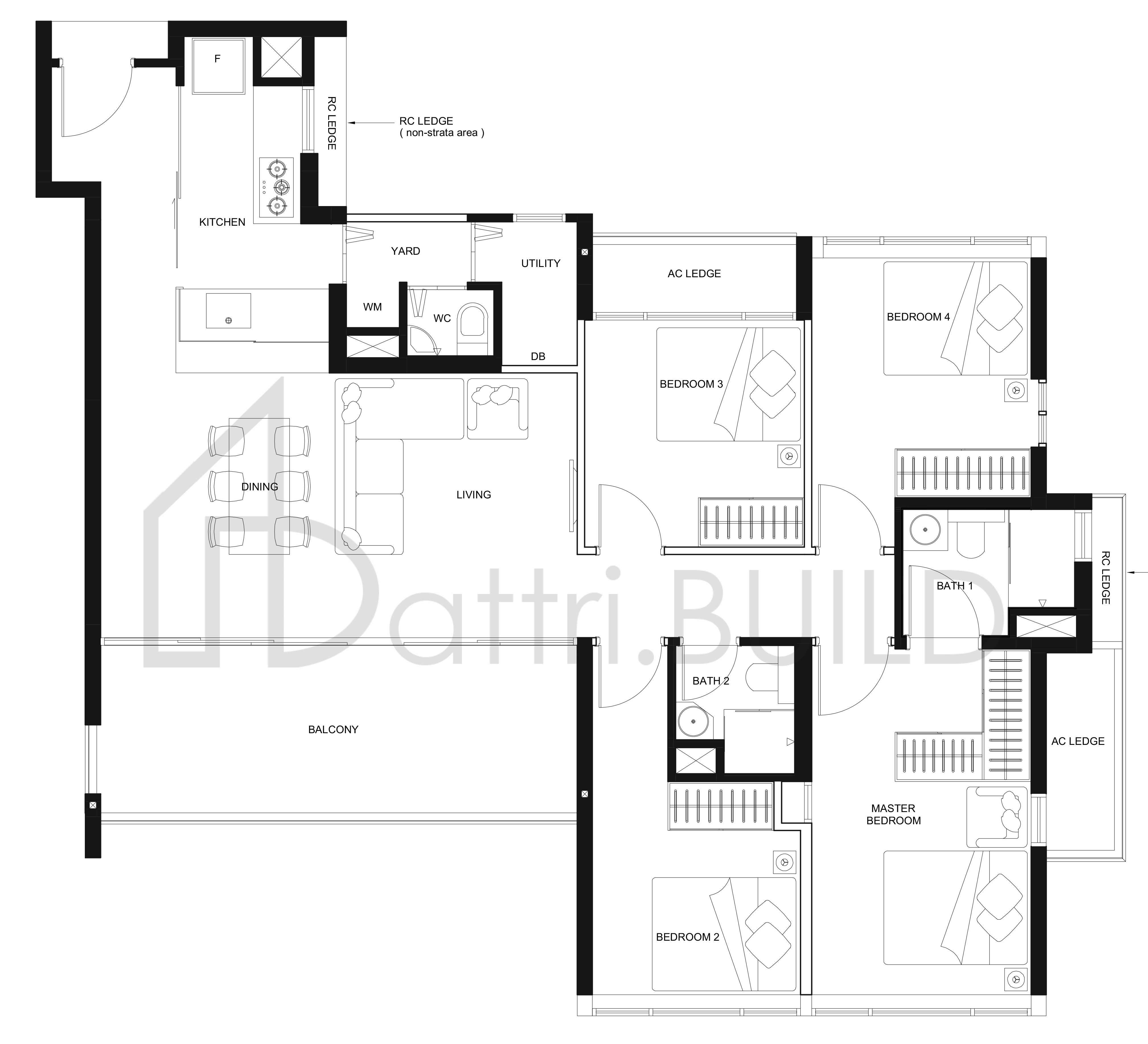 THE LINQ E floorplan (watermarked)