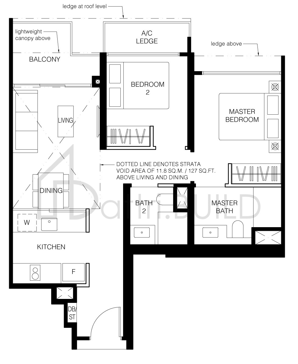 LE QUEST B3L floorplan (watermarked)