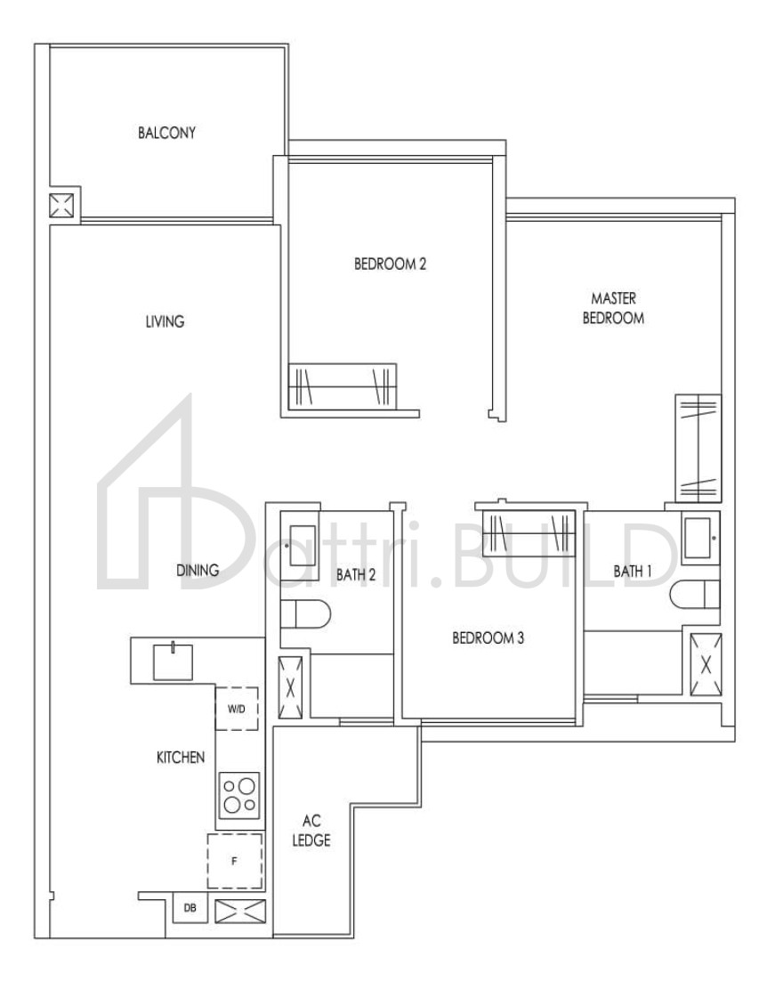 TREASURE AT TAMPINES C3 floorplan (watermarked)