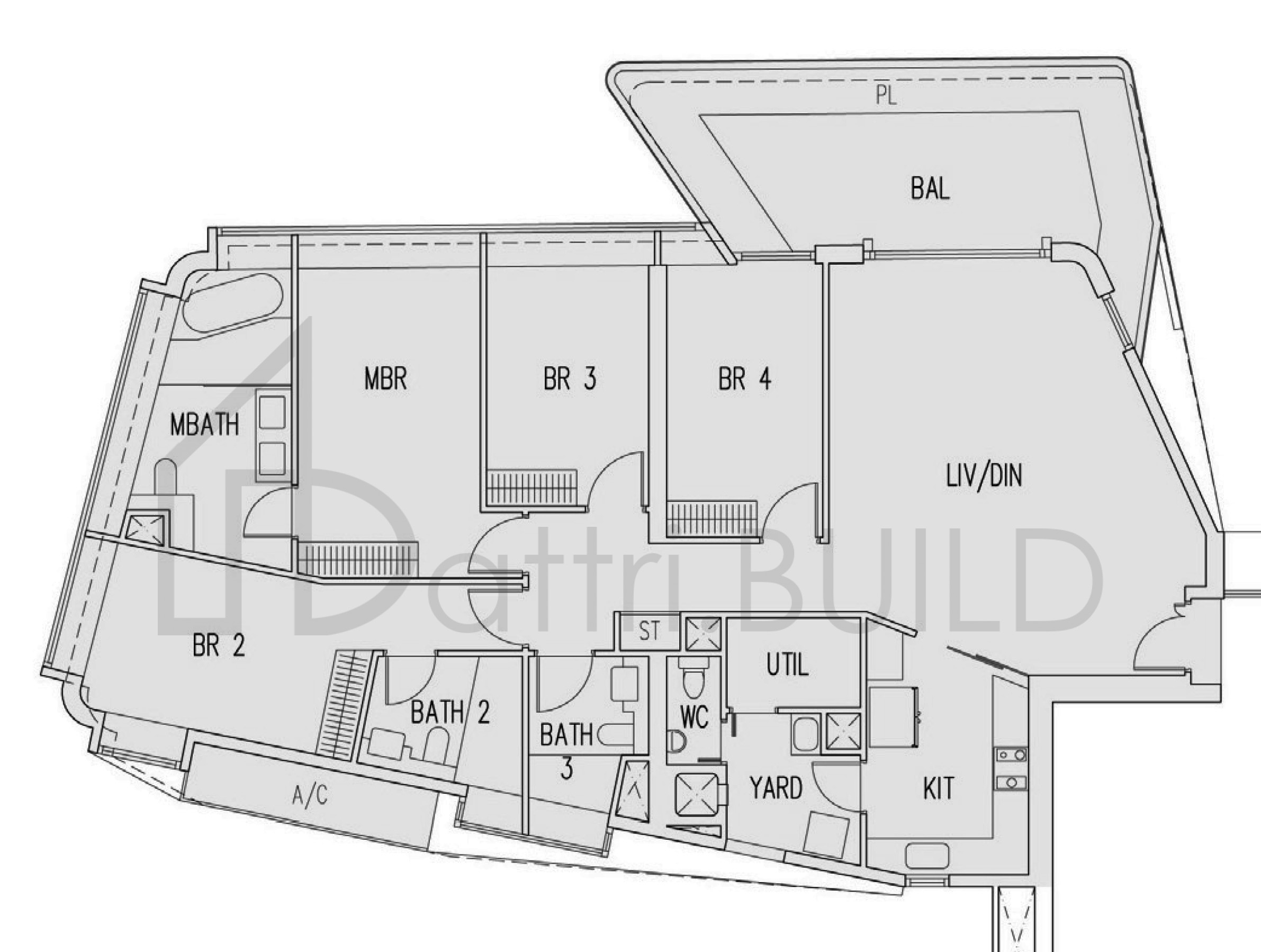 D'LEEDON D2(196m2) floorplan (watermarked)