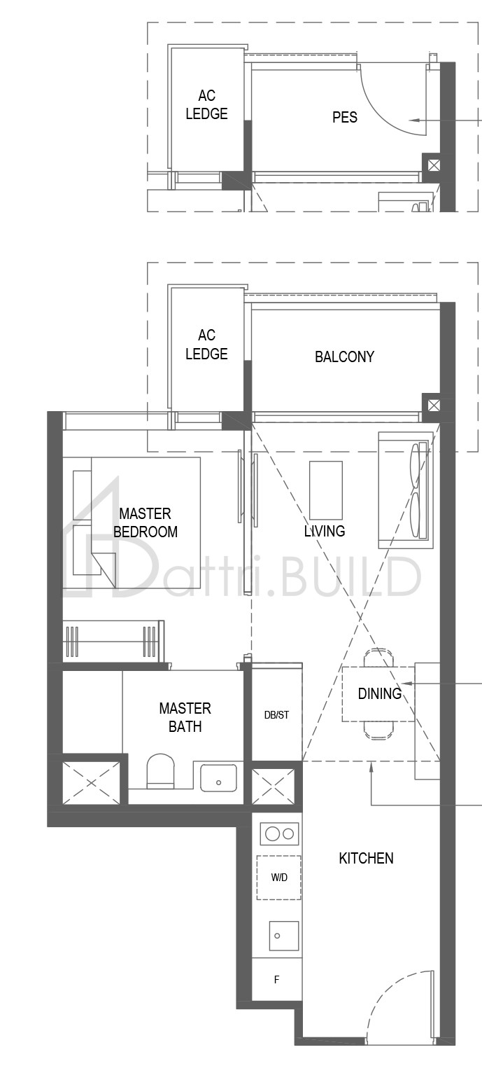 THE M A4b-P floorplan (watermarked)