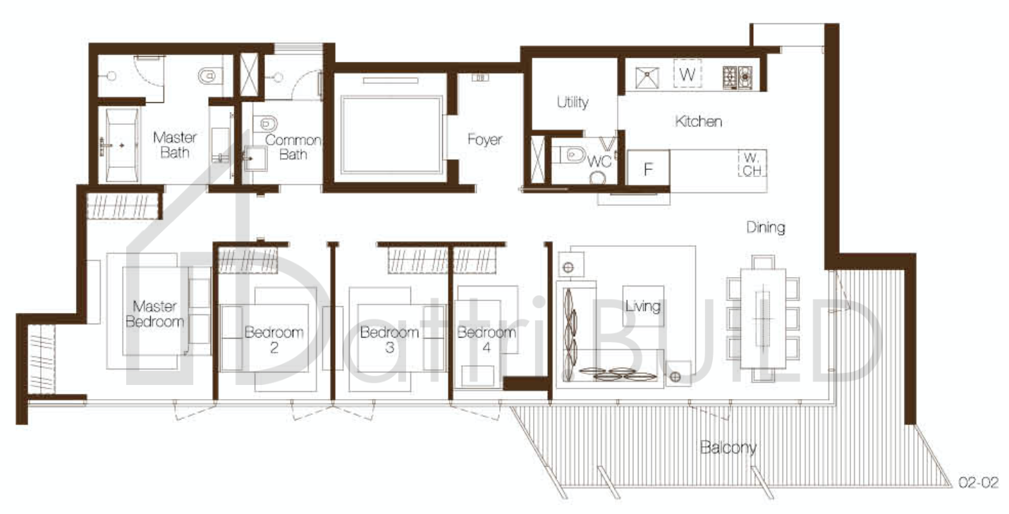 CLUNY PARK RESIDENCE D1 floorplan (watermarked)