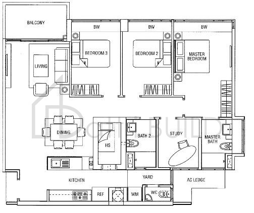 WATERFRONT WAVES C floorplan (watermarked)