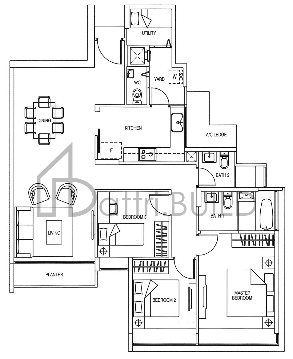 YEWTEE RESIDENCES C9 floorplan (watermarked)