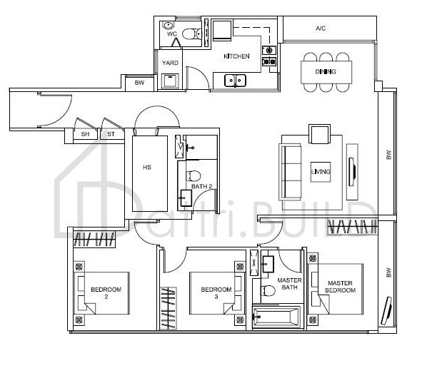 WILKIE STUDIO C4 floorplan (watermarked)