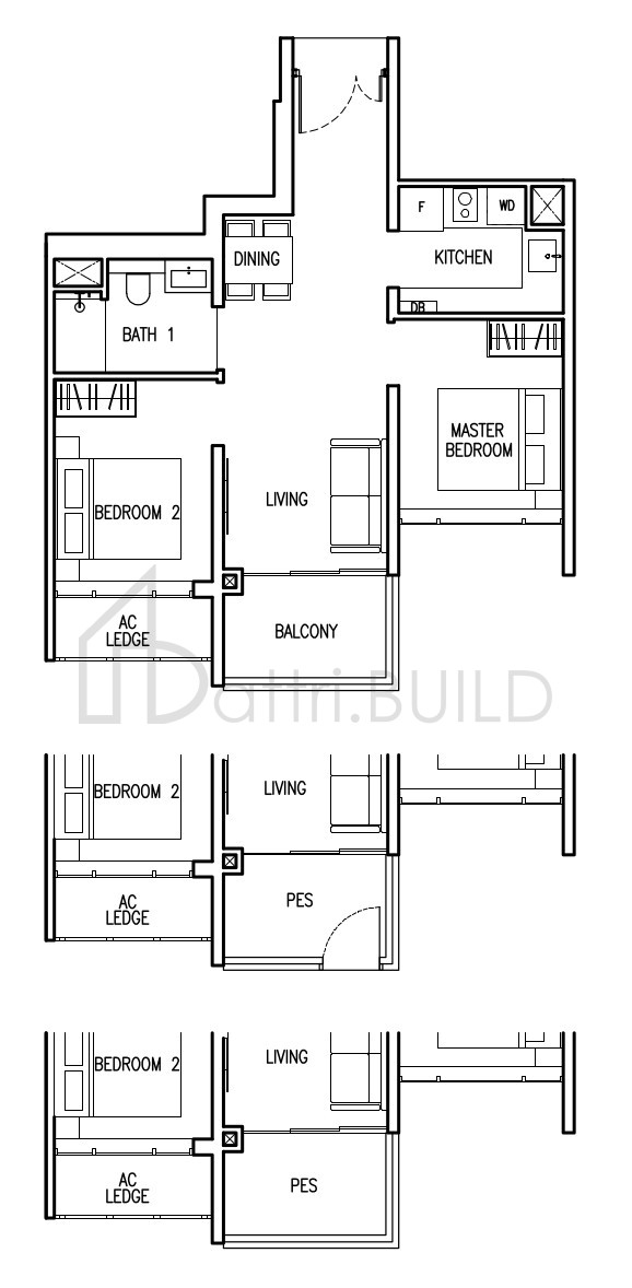 THE COMMODORE B1(p2) floorplan (watermarked)