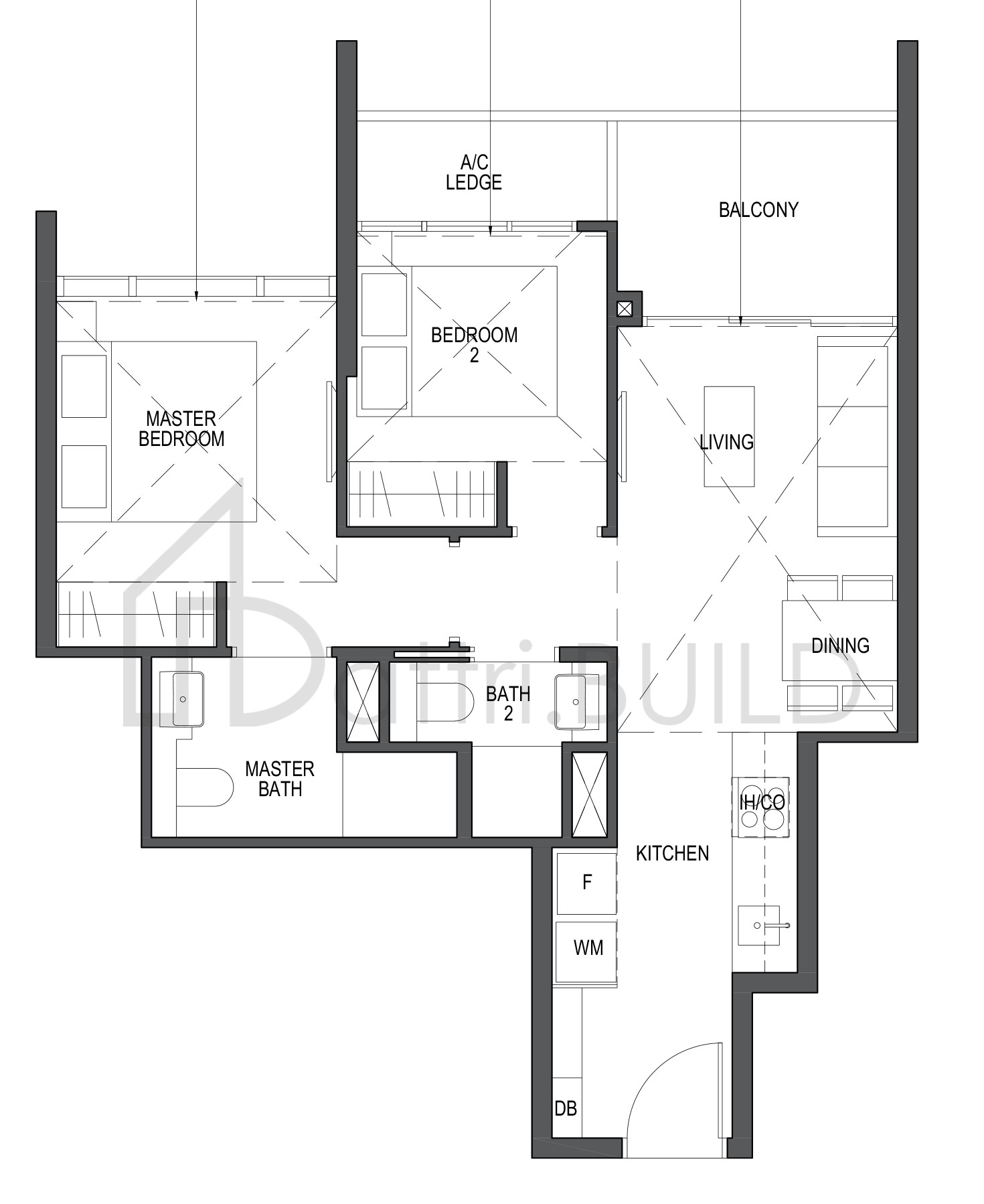 PULLMAN RESIDENCES PH-2 floorplan (watermarked)