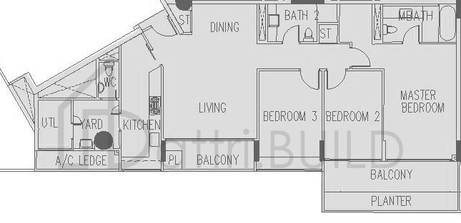 THE INTERLACE B6(161) floorplan (watermarked)